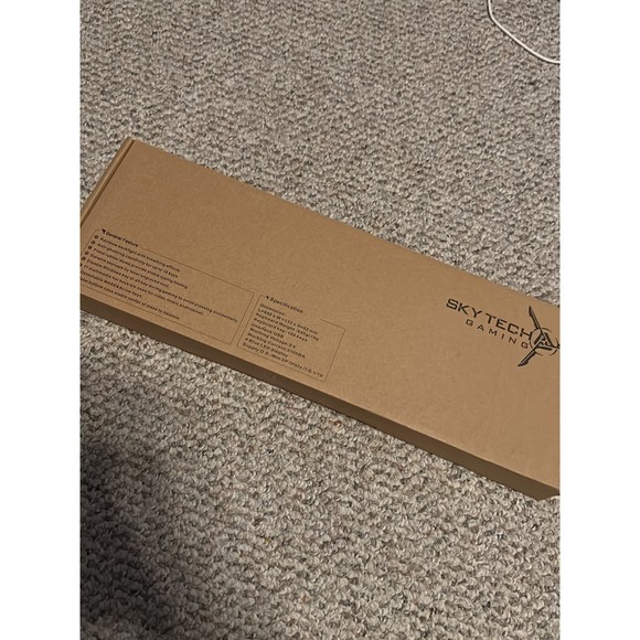 Skytech Gaming Rainbow Backlight Black Wired Keyboard - Picture 2 of 4